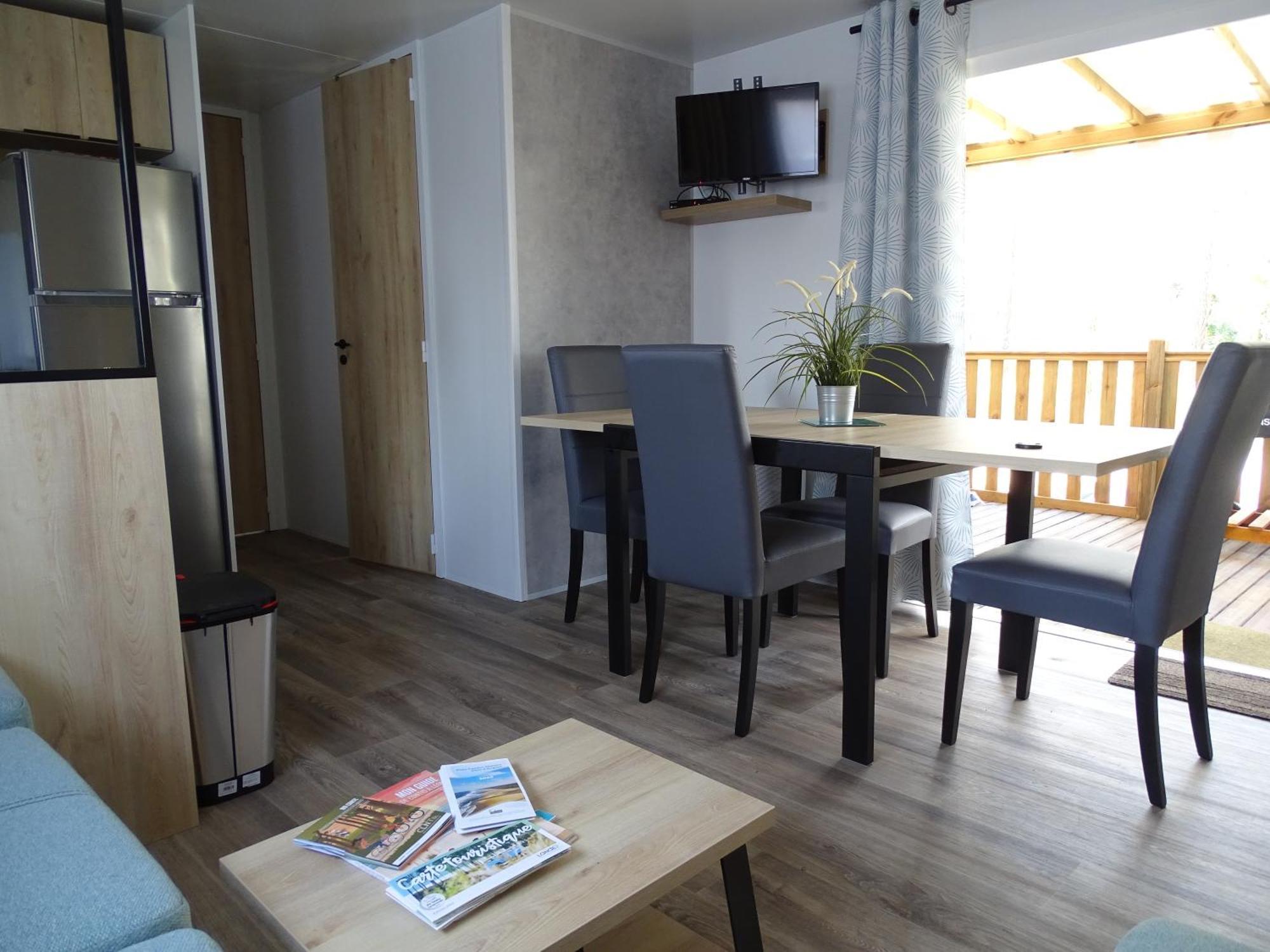 Escape Mobilhome Aux Dunes De Contis 波讷地区圣朱利安 外观 照片